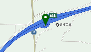 蔵王PA 上り トイレの地図画像