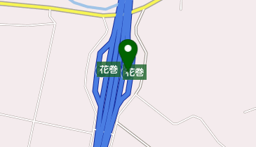 花巻PA 上り トイレの地図画像