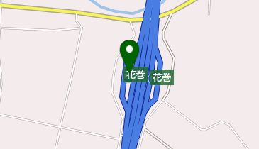 花巻PA 下り トイレの地図画像