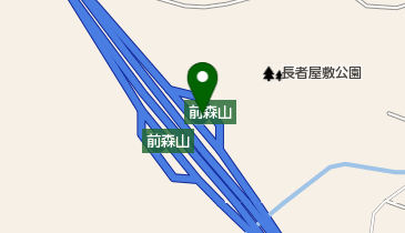 前森山PA 上り トイレの地図画像