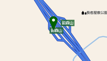 前森山PA 下り トイレの地図画像