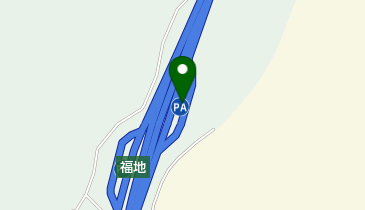 福地PA 上り トイレの地図画像