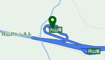 月山湖PA 上り トイレの地図画像