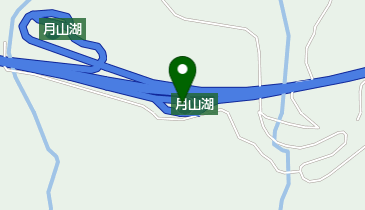 月山湖PA 下り トイレの地図画像