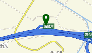 西会津PA 上り トイレの地図画像