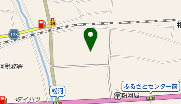 粉河保健センター トイレの地図画像