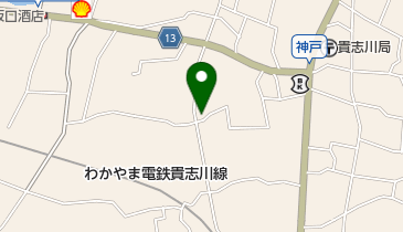 貴志川保健福祉センター トイレの地図画像