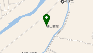 桃山会館 トイレの地図画像