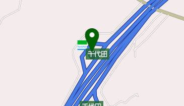 千代田PA 下り トイレの地図画像