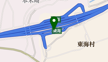 東海PA 上り トイレの地図画像