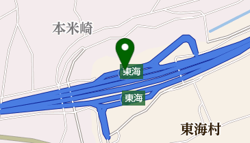 東海PA 下り トイレの地図画像