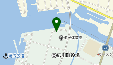 広川町民体育館 トイレの地図画像