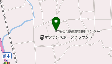 中紀地域職業訓練センター トイレの地図画像