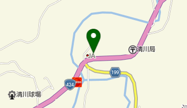 清川公民館 トイレの地図画像