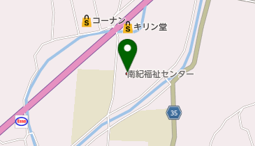 南紀福祉センター保護更正部 トイレの地図画像