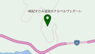 和歌山勤労者いこいの村 トイレの地図画像