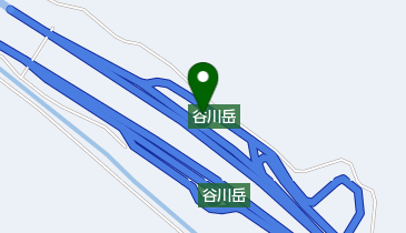 谷川岳PA 上り トイレの地図画像