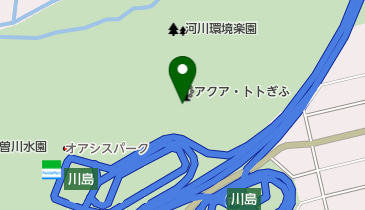 世界淡水魚園 観覧車 トイレの地図画像