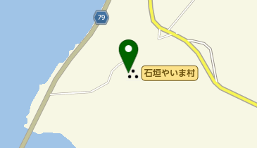 八重山民俗園 トイレの地図画像