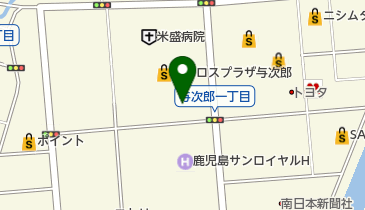 かごしま国際ジャングルパーク トイレの地図画像