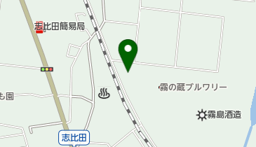 霧島酒造 霧の蔵ブルワリー トイレの地図画像