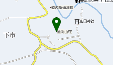 通潤山荘 トイレの地図画像