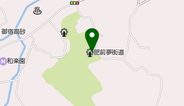 肥前夢街道 トイレの地図画像