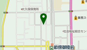 奈良県社会福祉総合センター トイレの地図画像