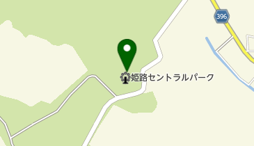 姫路セントラルパーク トイレの地図画像