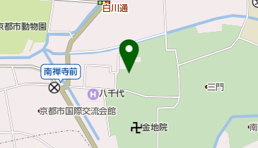 南禅寺 順正 トイレの地図画像