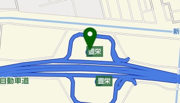 豊栄SA 下り トイレの地図画像