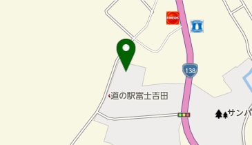 ふじやまビール トイレの地図画像