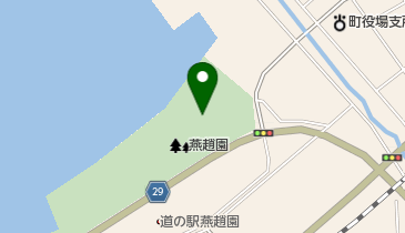 中国庭園 燕趙園 トイレの地図画像