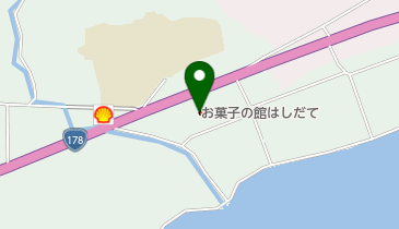 ドライブイン はしだて トイレの地図画像