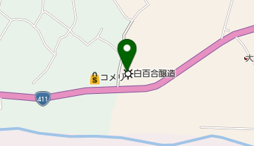 ロリアンワイン白百合醸造 トイレの地図画像