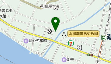 潮来シャンティパレスときた トイレの地図画像