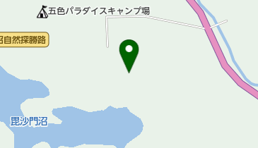 ホテル五色荘 トイレの地図画像