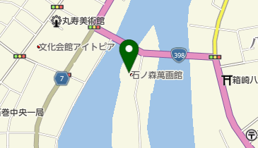 石ノ森萬画館 トイレの地図画像