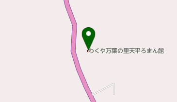天平ろまん館 トイレの地図画像