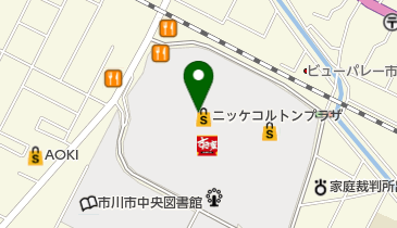 TOHO市川 コルトンプラザ トイレの地図画像