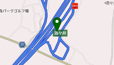 酒々井PA 上り トイレの地図画像