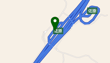 佐原PA 下り トイレの地図画像