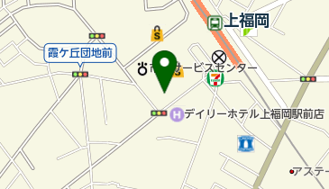 ココネ 上福岡 トイレの地図画像