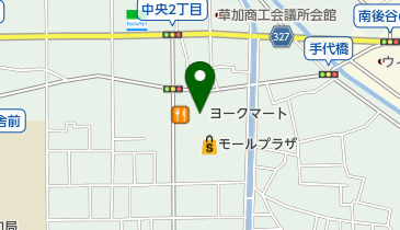 ヨークマート 草加店 トイレの地図画像