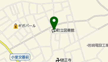 伊奈町立図書館 トイレの地図画像