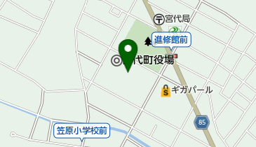 宮代町役場 トイレの地図画像