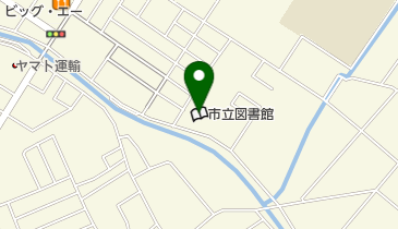 幸手市立図書館 トイレの地図画像