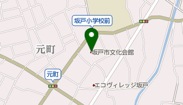 坂戸市文化会館 トイレの地図画像