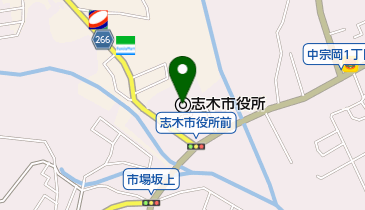 志木市役所 トイレの地図画像