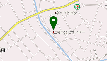 上尾文化センター トイレの地図画像